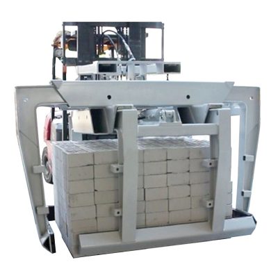 Bloque de doble brazo y abrazadera de ladrillo