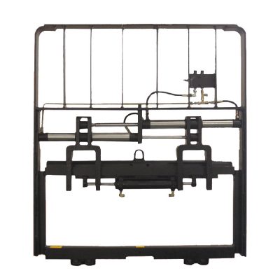 Posicionador de horquilla de metal hidráulico resistente para carretilla elevadora diesel