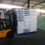 Estabilizador de carga hidráulica, accesorio de elevador de horquilla industrial mecánico