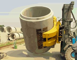 Abrazadera de rollo de tubería